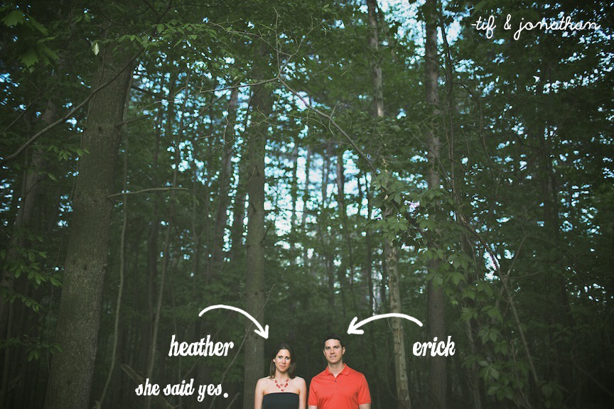 Heather and Erik, hartwood acres engagement session