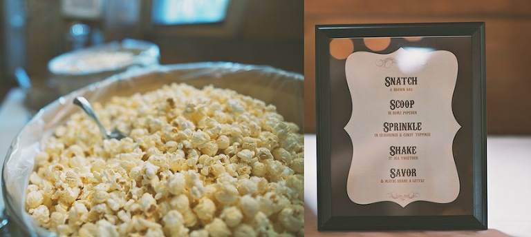 wedding popcorn favors